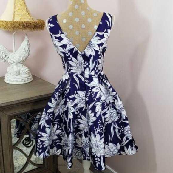 ModCloth Liza Luxe Fit & Flare Dress with Pockets - Picture 2 of 3